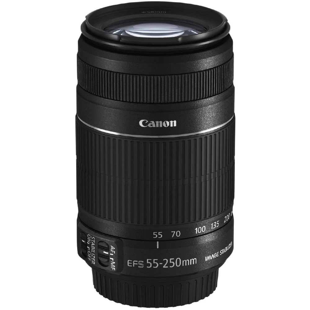 Canon EF-S 55-250mm f/4-5.6 IS STM Telephoto Zoom Lens (White Box)-01