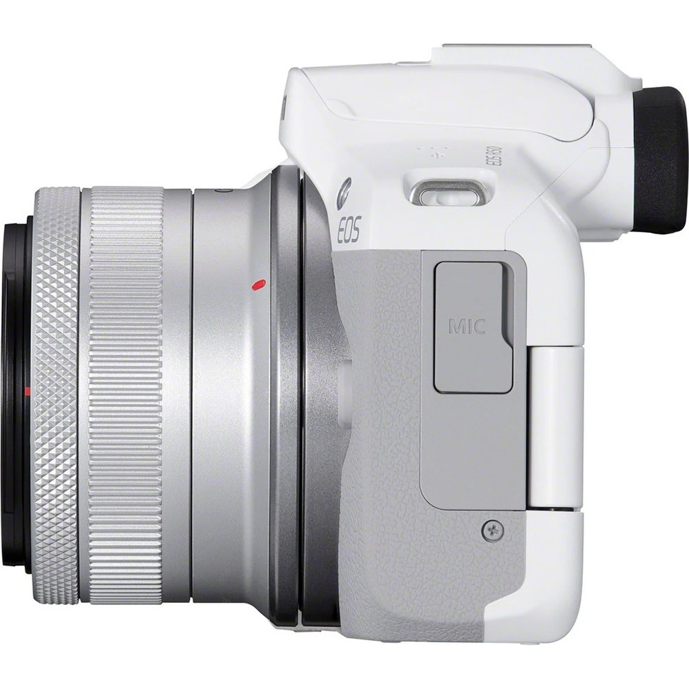 Canon EOS R50 Mirrorless Camera with 18-45mm f/4.5-6.3 Lens (White)-03