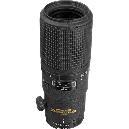 Nikon 200mm f/4 D Micro Nikkor FX Lens-02