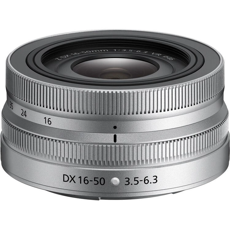 Nikon NIKKOR Z 16-50mm f/3.5-6.3 DX VR Lens (Silver)-01