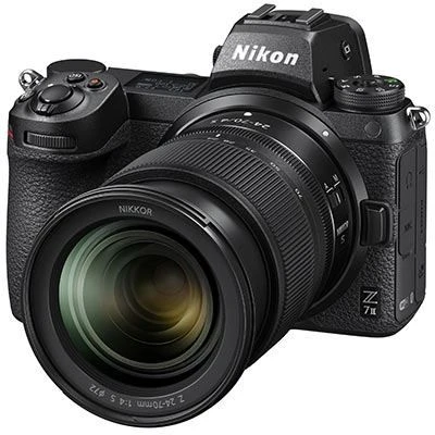 Nikon Z7 II Mirrorless Digital Camera with 24-70mm f/4 Lens and FTZ II adapter Kit-02